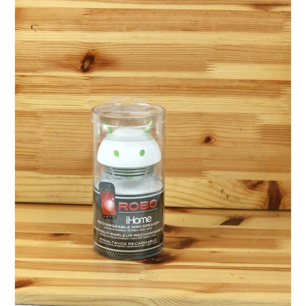 IHome ROBO Rechargeable Speaker Works With Smartphones MP3 Tablets Mac PC